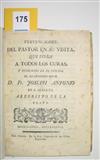 (BUENOS AIRES--1788.) San Alberto, José Antonio de. Prevenciones: del pastor en su visita,